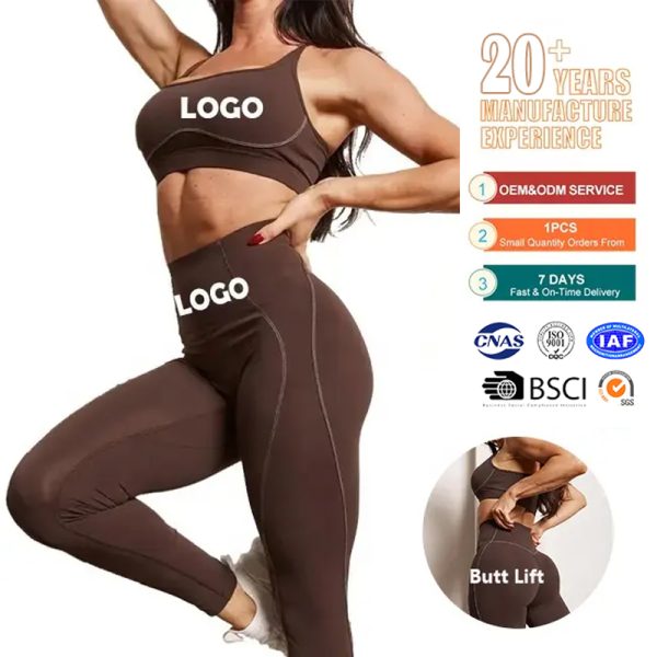 Breathable Yoga Pants Sets-1