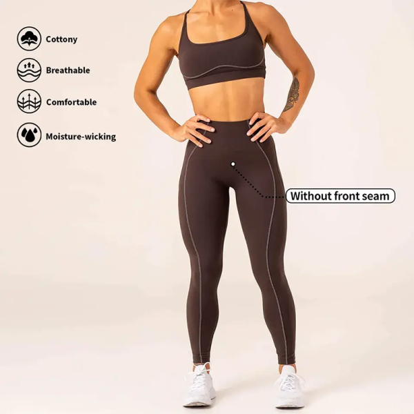 Breathable Yoga Pants Sets-2