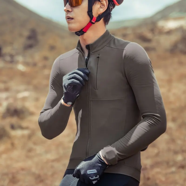 Long Sleeves Cycling Set Mens-3