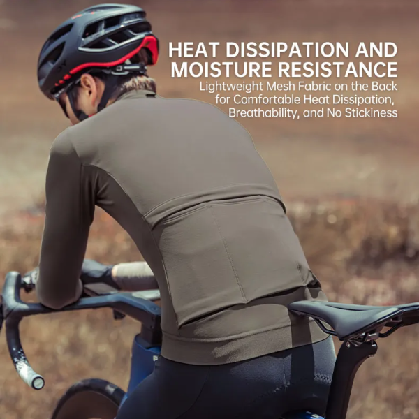 Long Sleeves Cycling Set Mens-5