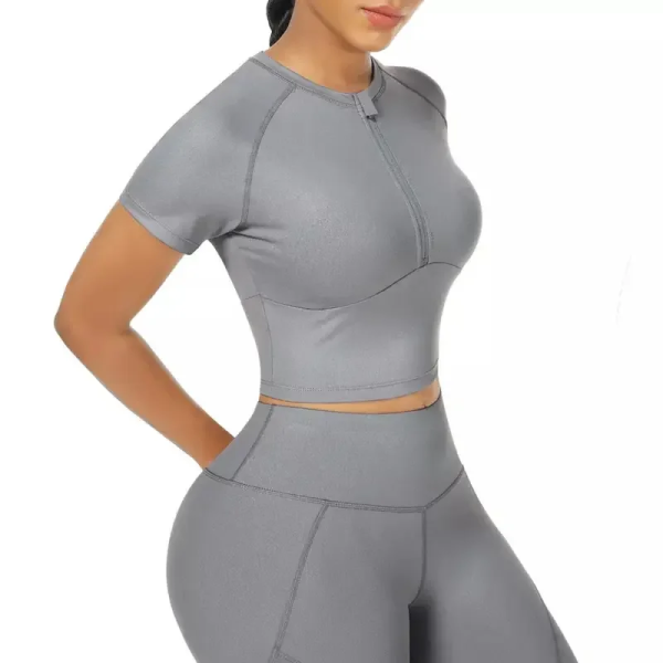 Yoga Shirt Bra Sets-2
