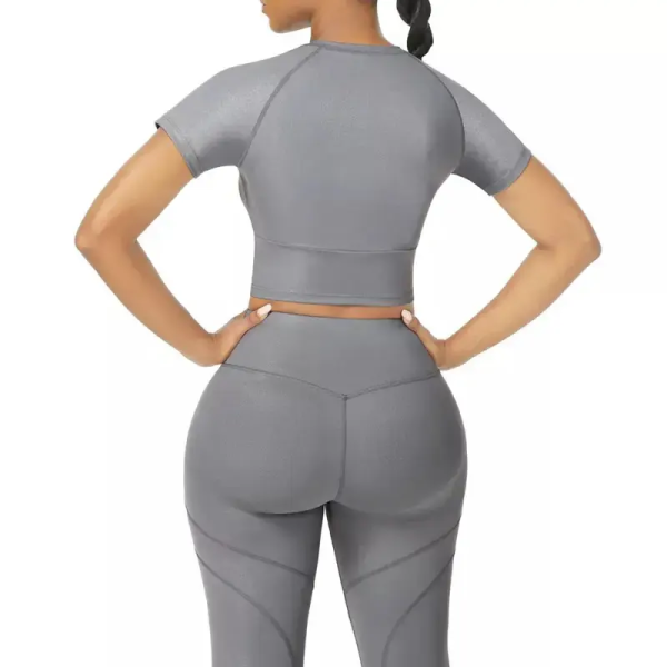 Yoga Shirt Bra Sets-4