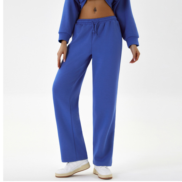 Relaxed Drawstring Sweatpants-2