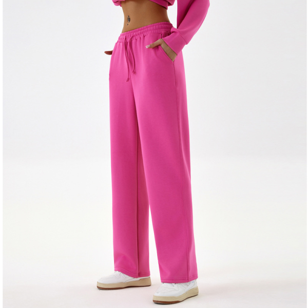 Relaxed Drawstring Sweatpants-4