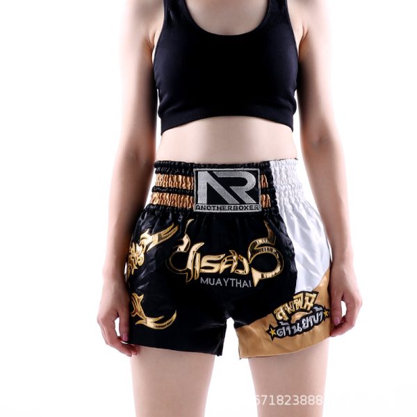 Combat Sparring Boxing Training Shorts-3