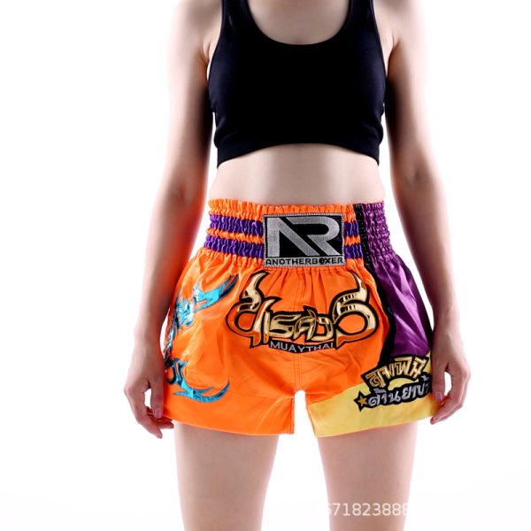 Combat Sparring Boxing Training Shorts-4