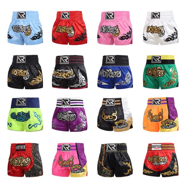 Combat Sparring Boxing Training Shorts-6