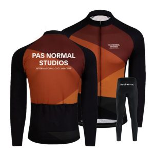 Padded Warm Fleece Cycling Jersey-1