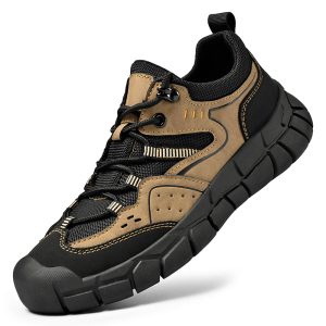 Genuine Leather Soft Hiking Shoes-1