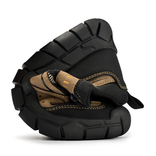 Genuine Leather Soft Hiking Shoes-5