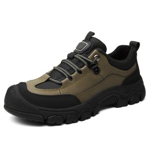 Personalized Leather Hiking Shoes-1