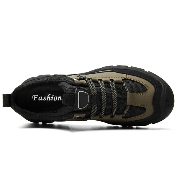 Personalized Leather Hiking Shoes-3