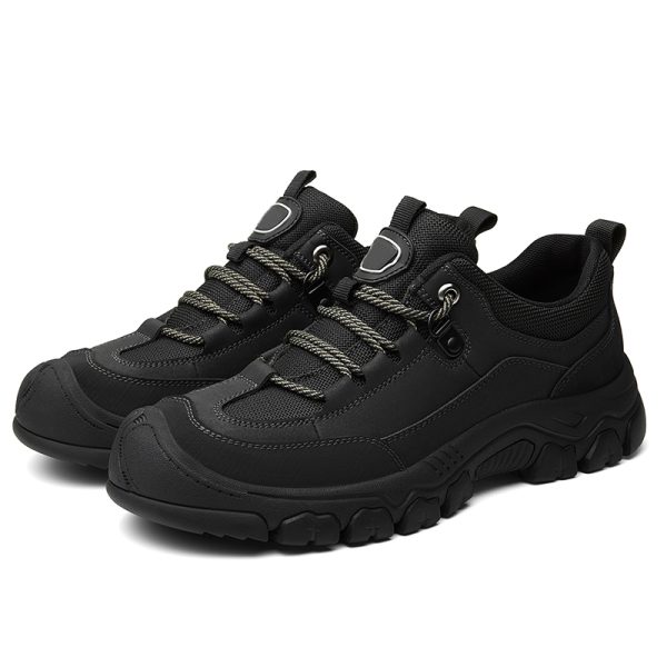 Personalized Leather Hiking Shoes-5