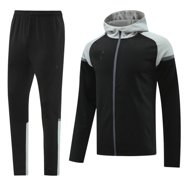 Hooded Jacket Men's Football Training Jersey-1