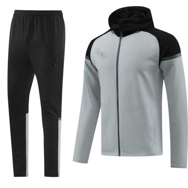 Hooded Jacket Men's Football Training Jersey-5