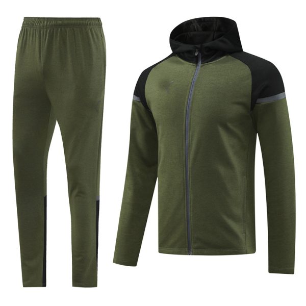 Hooded Jacket Men's Football Training Jersey-6